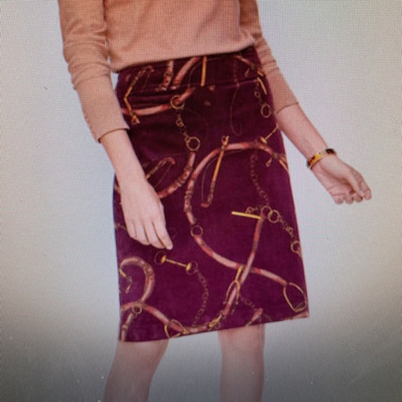 Talbots Dresses & Skirts - TALBOTS CORDUROY EQUESTRIAN SKIRT SIZE 6 P NWT